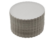 Borden - karton - budget - rond - 15 cm - set van 100