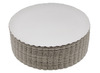 Borden - karton - budget - rond - 21 cm - set van 100