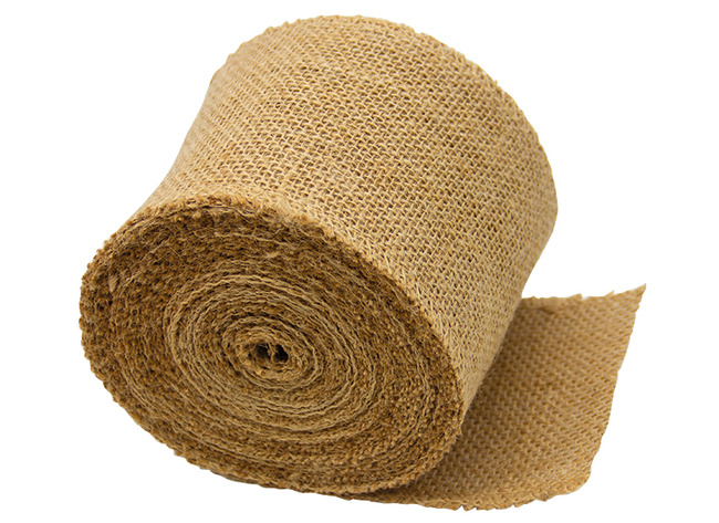 Lint - jute - op rol - 9 m - per stuk