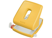 Perforator - Leitz Cosy - tot 30 vellen - geel - per stuk