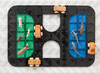 Bouwset - Connetix Roads Creative Pack - magnetisch - set van 48 assorti