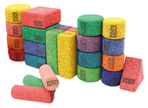 Bouwset - Korxx C Mix Form - kurk - set van 56 assorti