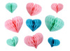 Knutselpapier - honingraatpapier - 17,5 x 28 cm - assortiment van 10