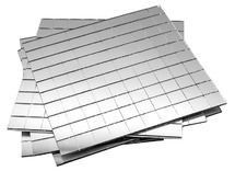 Mozaïektegels - vierkant - zelfklevend - decoratie - set van 500 assorti