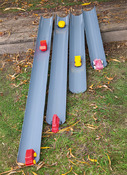 Gootelementen - voor DX1212 - kunststof - set van 4 assorti