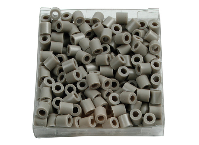 Kralen - strijkkralen - NABBI - midi - grijs - set van 1100
