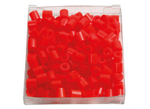 Kralen - strijkkralen - NABBI - midi - rood - set van 1100