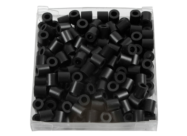 Kralen - strijkkralen - NABBI - midi - zwart - set van 1100