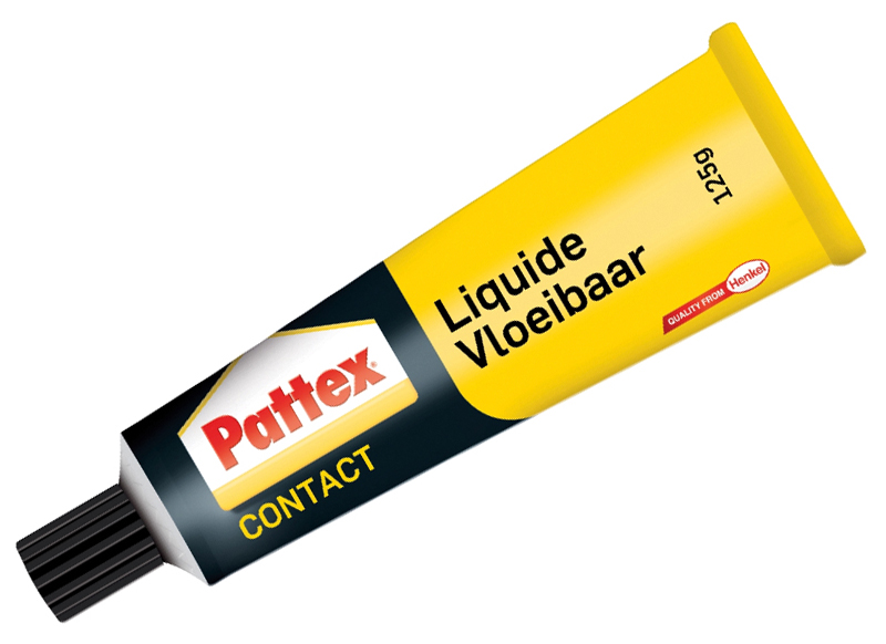 Luxe Hoe Commotie Lijm - contactlijm - Pattex - 125 g - geel - per stuk - Baert