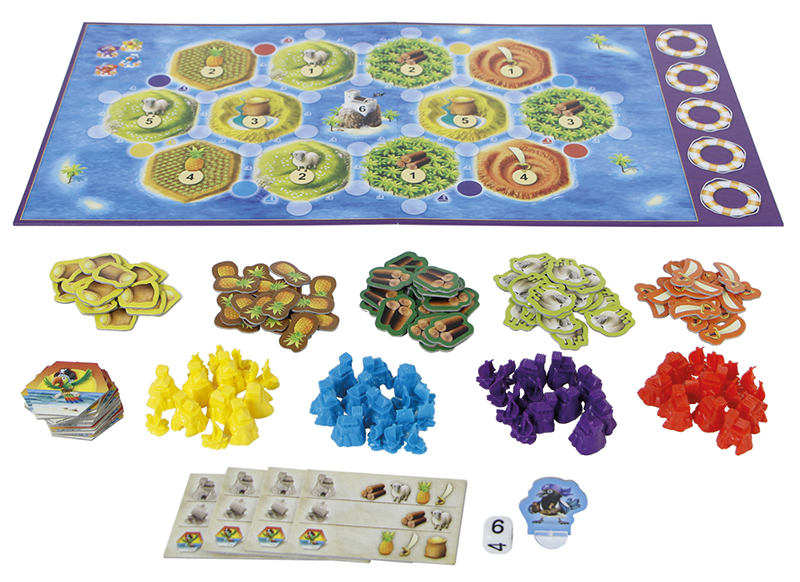 - 999 Games Kolonisten Van Catan Junior - gezelschapsspel - per spel - Baert