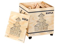 Blokken - kapla - houten kist - set van 280