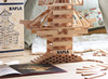 Bouwset - Kapla - houten blokken - met houten kist - set van 280