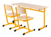 LEERLINGENTAFEL - BUDGET - VERSTELBAAR - 2 LEERLINGEN