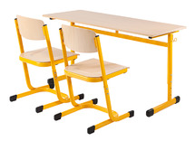 LEERLINGENTAFEL - BUDGET - VERSTELBAAR - 2 LEERLINGEN