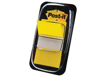 Memoblaadjes - Post-it Index - zelfklevend - geel - 25,4 x 43,2 mm - per stuk
