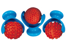 Boetseermateriaal - boetseerrollen - plastic - boetseren - set van 3 assorti