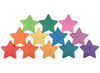 Open-ended - Ocamora - sterren - regenboog - hout - set van 12 assorti
