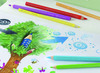 Potloden - kleurpotloden - Faber-Castell Grip - driehoekig - koffer - voordeelpakket - set van 300 assorti