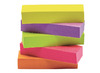 Memoblaadjes - Post-it Notes Markers - zelfklevend - gekleurd - 15 x 50 mm - blok van 500 vellen