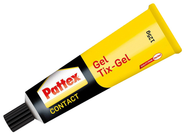 Lijm - contactlijm - Pattex - tix-gel - 125 g - per stuk