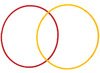 Sorteren - EDX Education - cirkels - 25 cm diameter - inklapbaar - set van 3 assorti