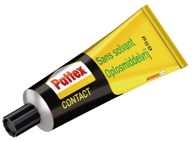 Colle - Pattex Contact Sans Solvant  - Tube 65g