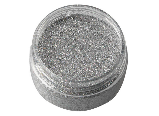 Glitterpoeder - MiKimFX Magic Dust - potje - zilver - schmink - per stuk