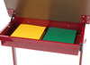 LEERLINGENTAFEL - TAURUS - ENKEL - OPKLAPBLAD - VERSTELBAAR - GEKLEURD