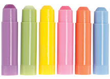 Verf - verfsticks - pastel - set van 6 assorti