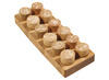 Stempels - herkenningstempels - boerderijdieren - hout - set van 12