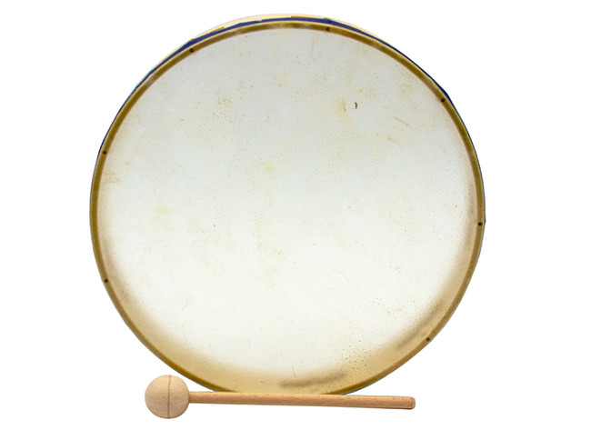 Trommel - drums - natuurvel - muziek - per stuk