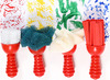 Kwasten - stempels - verf - set van 4 assorti