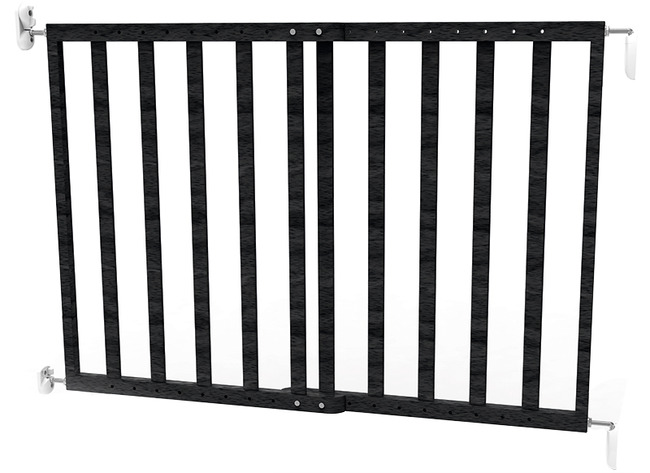 Veiligheidshekken - noma - schroefhek hout - -zwart - zwart - per stuk