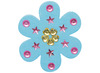 Stickers - acryl - edelstenen - pastelkleuren - decoratie - set van 200 assorti