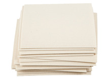 Vaatdoekjes - textiel - blanco - hygiëne - set van 20