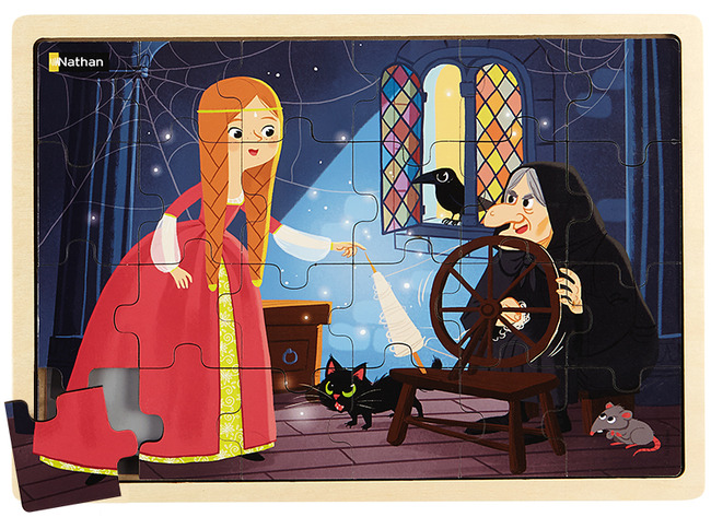 PUZZLE - CONTE LA BELLE AU BOIS DORMANT