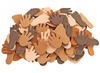 Stickers - foam - handen en voeten - huidskleur - set van 200 assorti