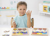 Themapuzzel - Nathan - marktkraam - tellen - 15 stukjes - hout - set van 2