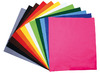 Textiel - vilt - vellen - 45 x 50 cm - verschillende kleuren - set van 12 assorti