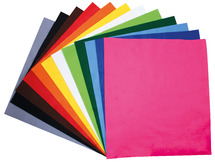 Textiel - vilt - vellen - 45 x 50 cm - zelfklevend - verschillende kleuren - assortiment van 12