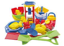 Zandbakset - Dantoy - voordeelpakket - zand - set van 37 assorti