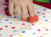Stempels - vingerhoedjes - figuren - set van 24 assorti