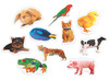 Stickers - foam - dieren - set van 500 assorti