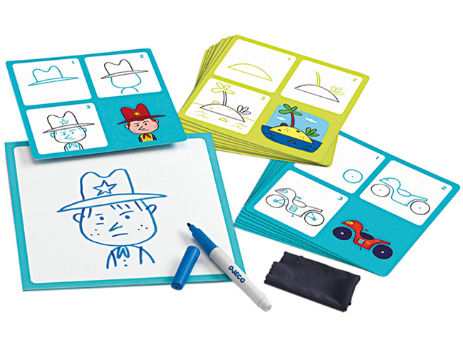 Tekenen - Djeco - step by step - per set