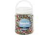 Rocaille - 4 mm - felle kleuren - pot van 1 kg