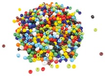Rocaille - 4 mm - felle kleuren - pot van 1 kg
