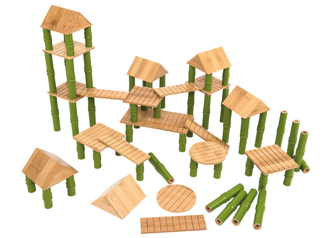 Blocs De Construction En Bambou - Ass/80