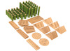 Bouwset - Lakeshore Learning - bamboeblokken - set van 80