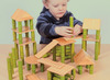 Bouwset - Lakeshore Learning - bamboeblokken - set van 80