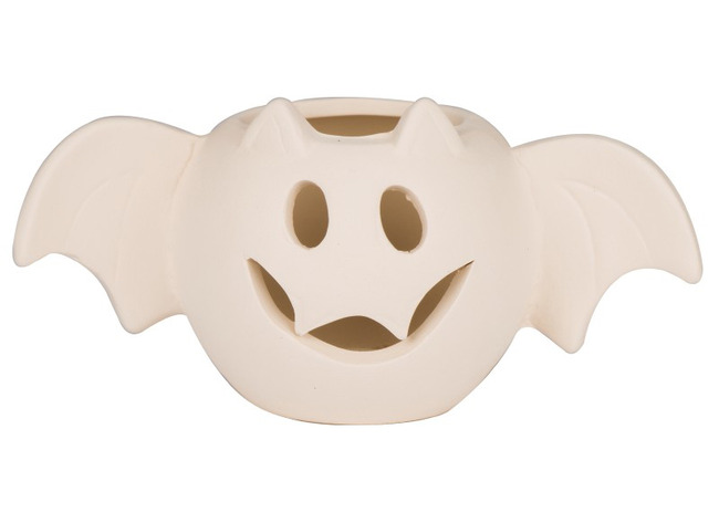 Photophores - veilleuses - chauve-souris - céramique - set/3